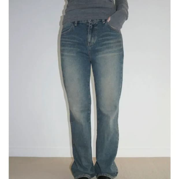 에프터먼데이 로아 LOA 워싱 데님 M