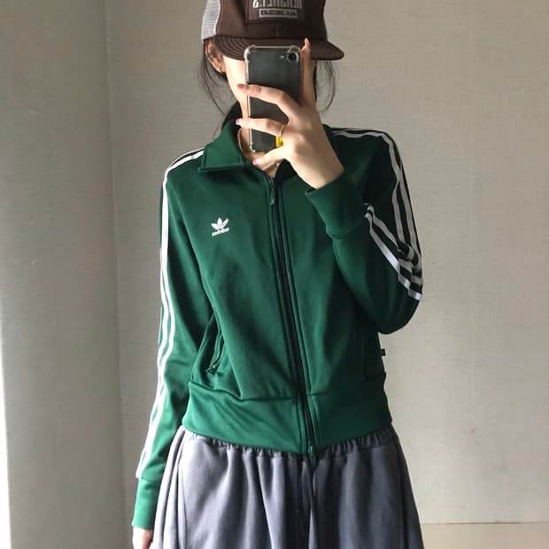 아디다스 그린 투웨이 신형 져지