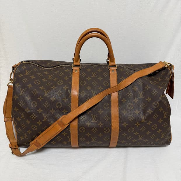 정품 루이비통 키폴 반둘리에 55 모노그램 여행가방 골프가방 보스턴백