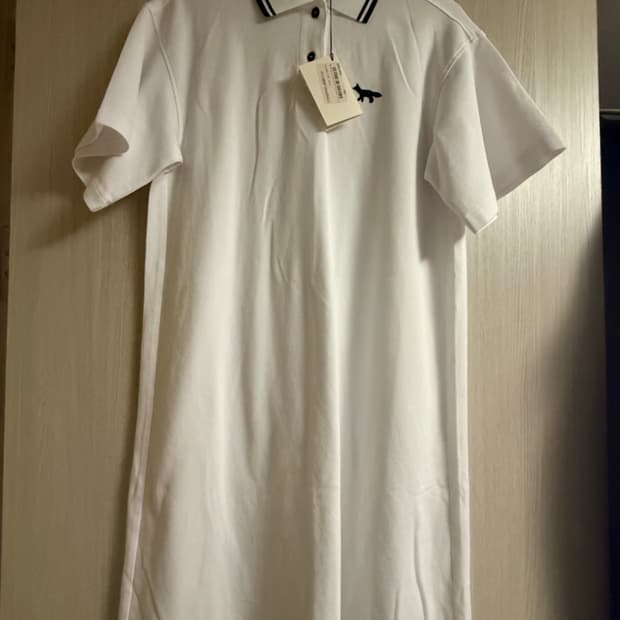 메종키츠네 폴로 원피스 xs 새상품
