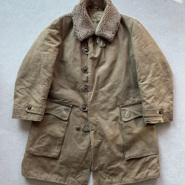 40s 스웨덴군 M1909파카 베이지