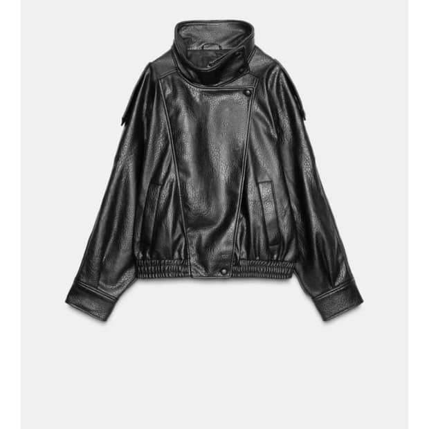자라 Zara 생로랑 레더자켓