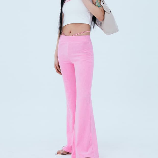 배디 TERRY V-STRING PANTS [PINK]