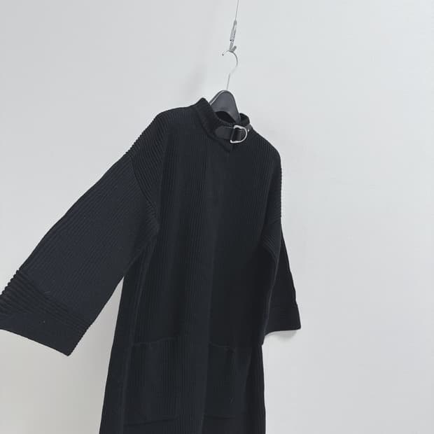 폴로 랄프로렌 립짜임 버클 가디건