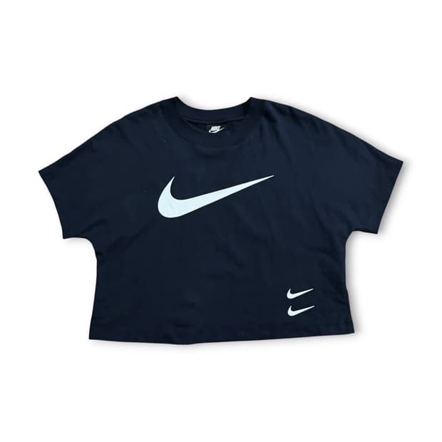 Nike W 빅스우시 크롭 반팔 티셔츠