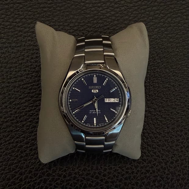 Seiko 5 SNK603K1 다크 블루 다이얼