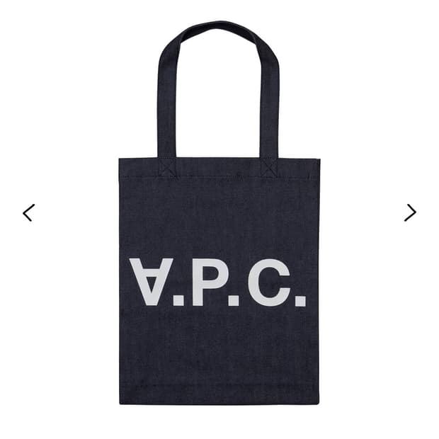 아페쎄 apc 에코백 데님