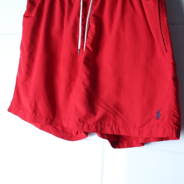 (L-XL) 폴로 랄프로렌 반바지 팬츠 USA 밴딩 폴리-P10739