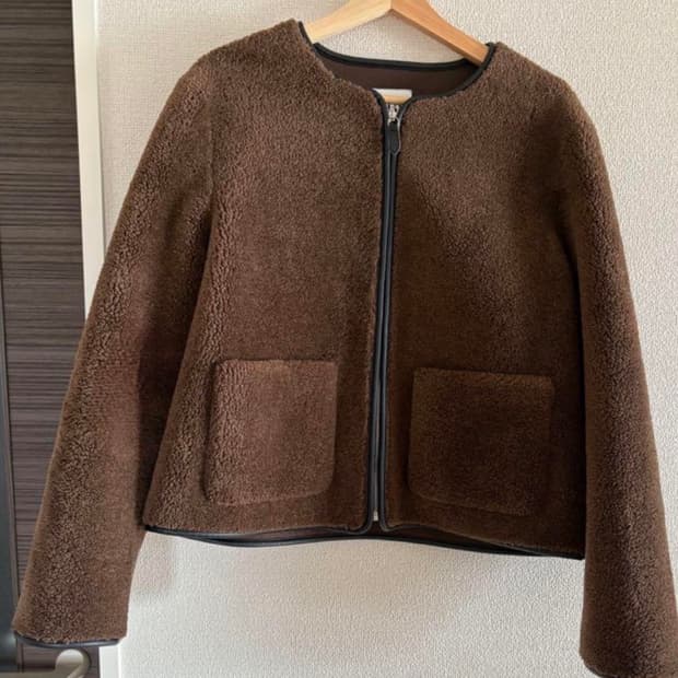 자라 시어링 뽀글이 퍼 자켓