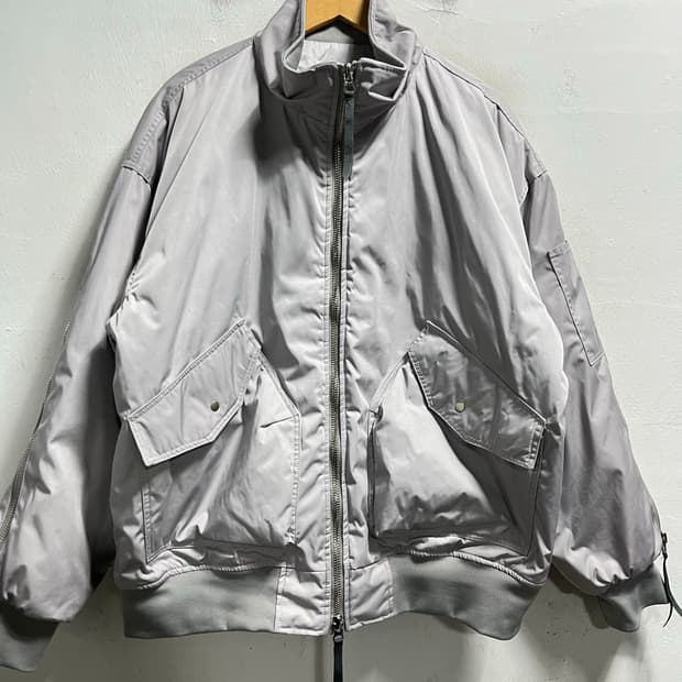 105-115 VOLT 루즈핏 지퍼 디테일 점퍼 정품