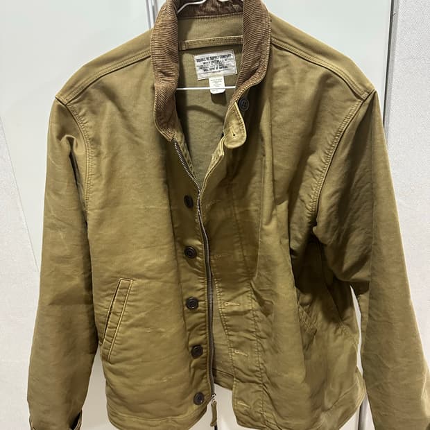 RRL 카키 덱자켓 M사이즈 새제품