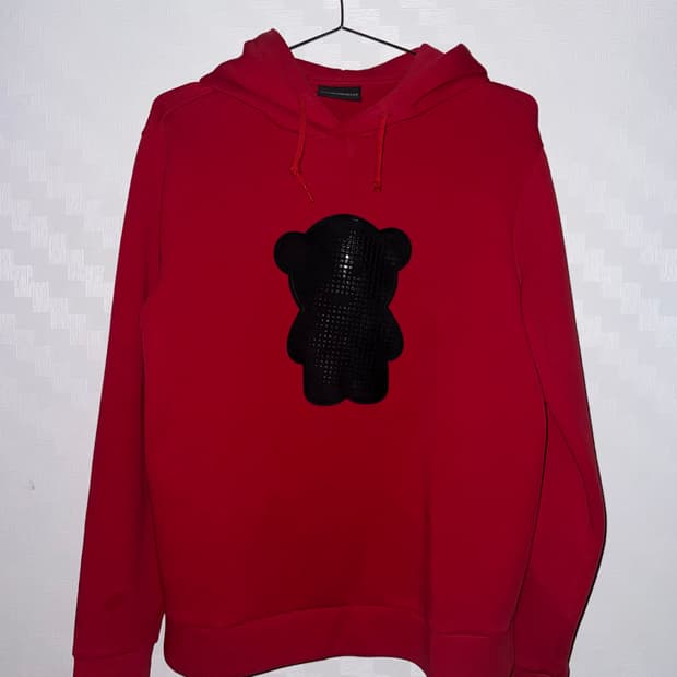 Emporio Armani Teddy bear patch hoodie