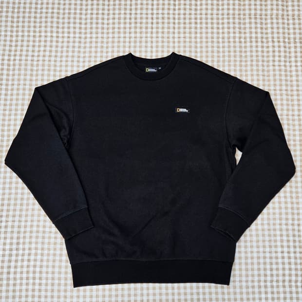 내셔널지오그래픽 기모 맨투맨 남자100~105