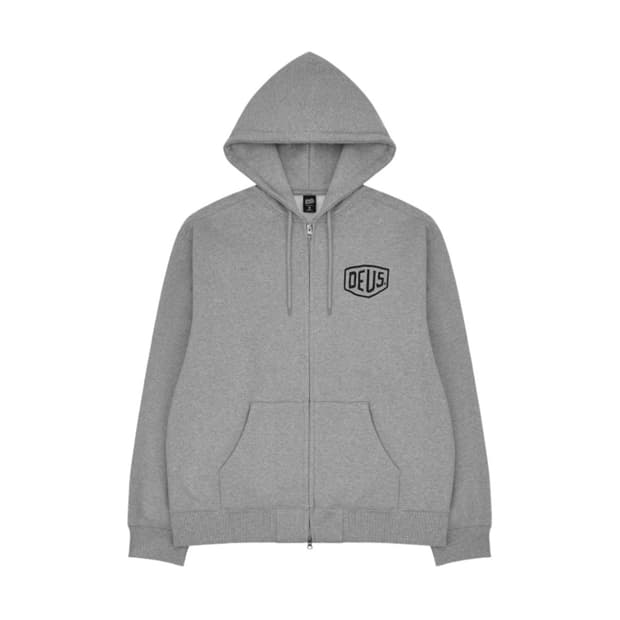 데우스 엑스 마키나 서울 컬리지 후드 자켓 그레이