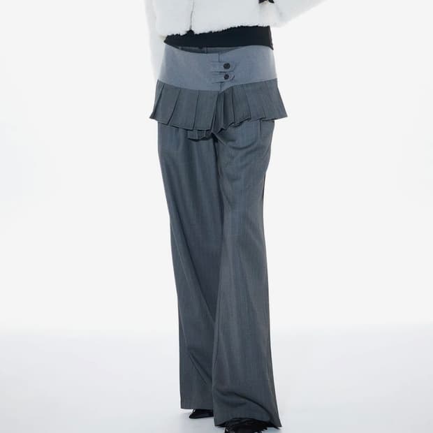 라티젠 L14 PLEATS WRAP SET (GRAY)