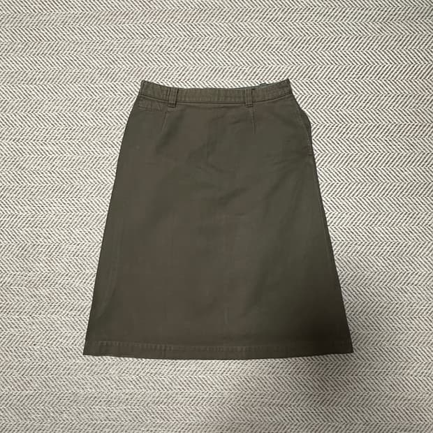 MARGARET HOWELL japan made cotton skirt