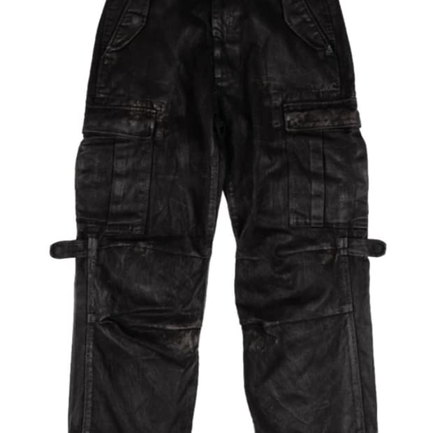 XENOREPORT COATING CARGO PANTS