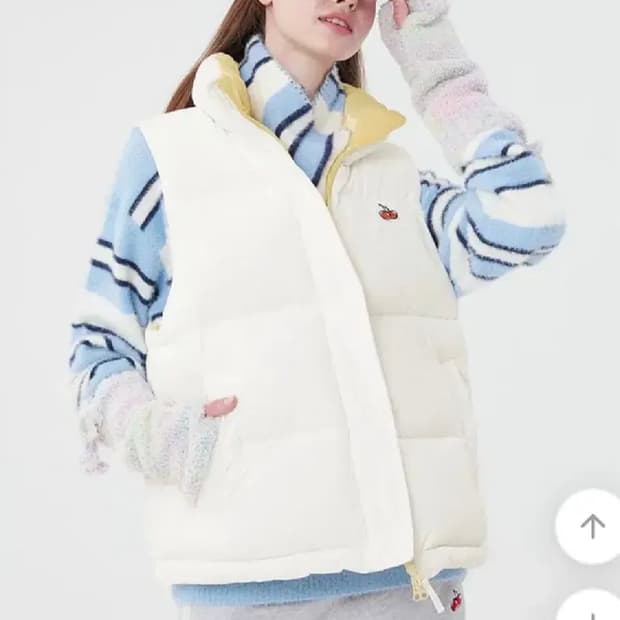 키르시 패딩조끼 리버시블