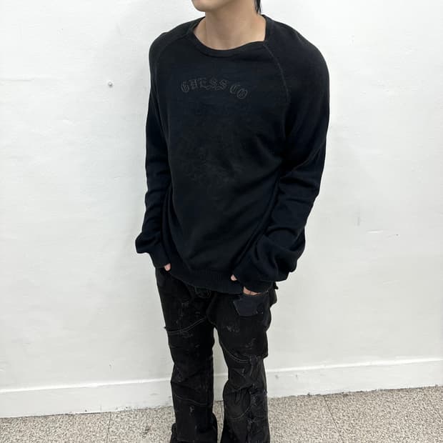 Guess thin knit long sleeve 