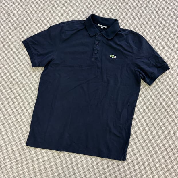 2XL 라코스테 클래식핏 반팔 카라티 0702D2