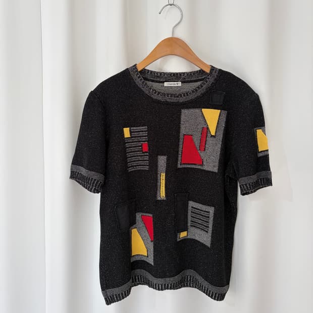 chamois short sleeve knit