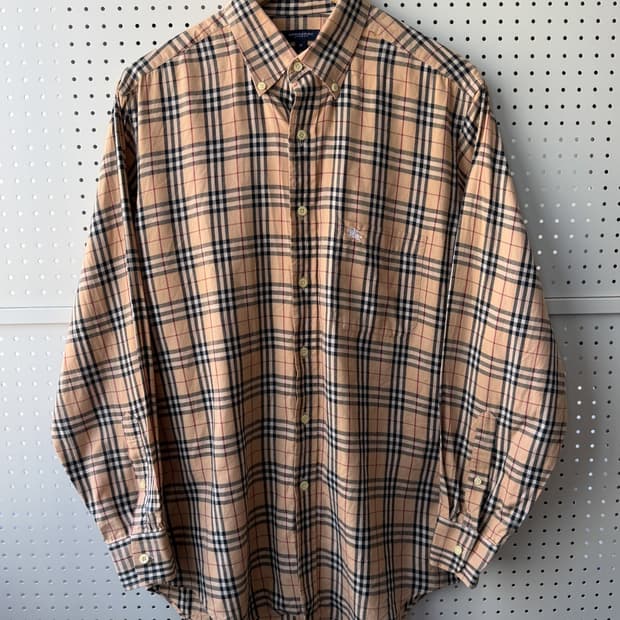 버버리 90s OG 노바 체크 셔츠
