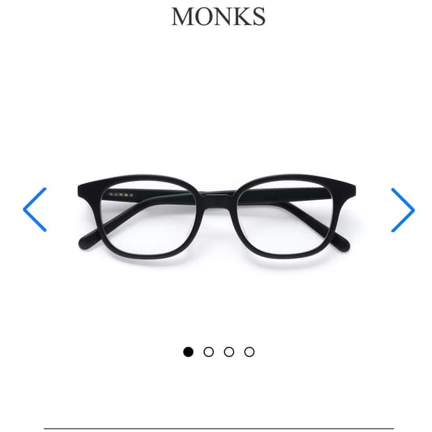 백산안경 monks 몽스 hakusan megane