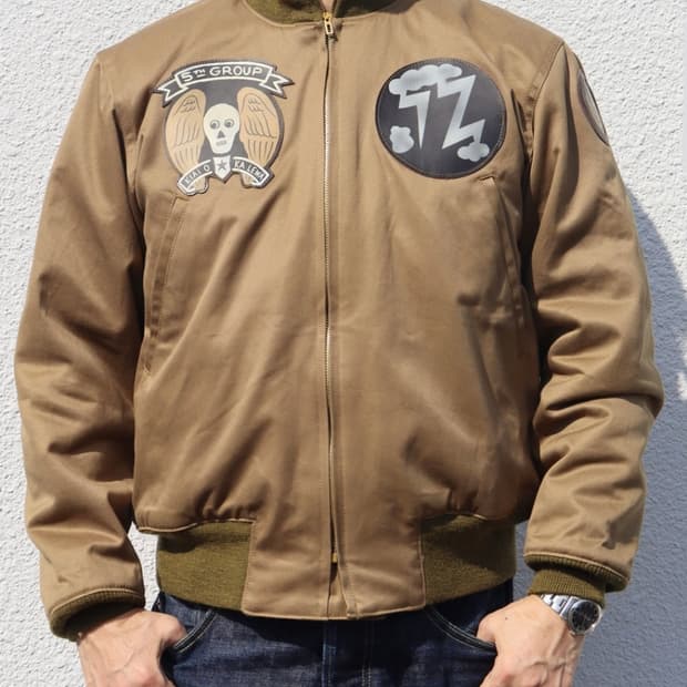 버즈릭슨 탱커 자켓 BOMBER BARONS XL