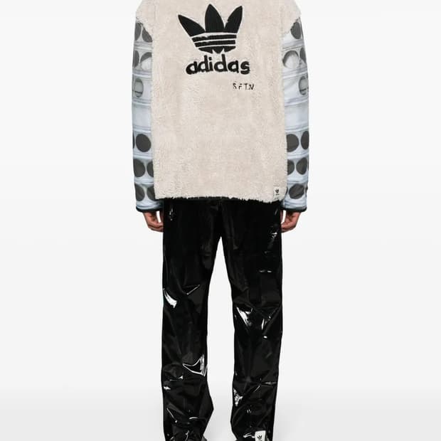아디다스 x 송포더뮤트 SFTM 쉐르파 자켓 M