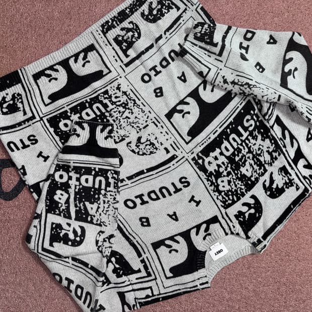 IAB x OBEY 니트 xl
