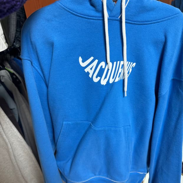 자크뮈스 웨이브 로고 후드티 S