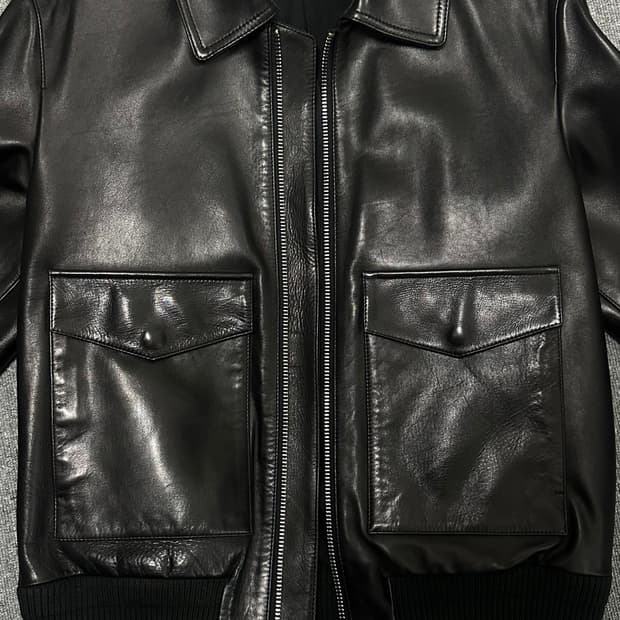 ACNE STUDIOS Leather Bomber 
