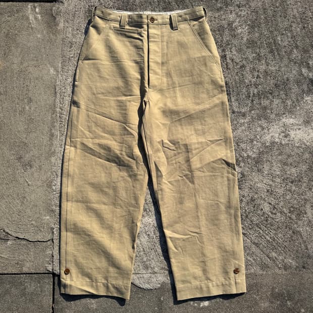 [33] 23ss A.presse 모토싸이클 트라우져 코튼 팬츠