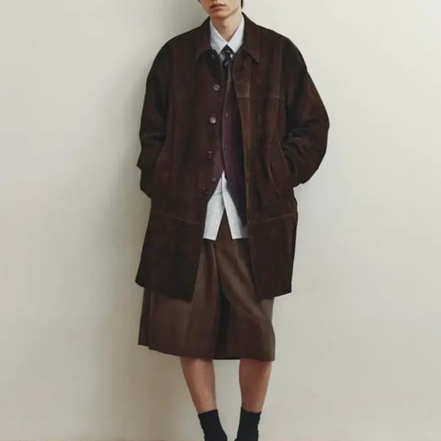 L 유스 스웨이드 카코트 브라운