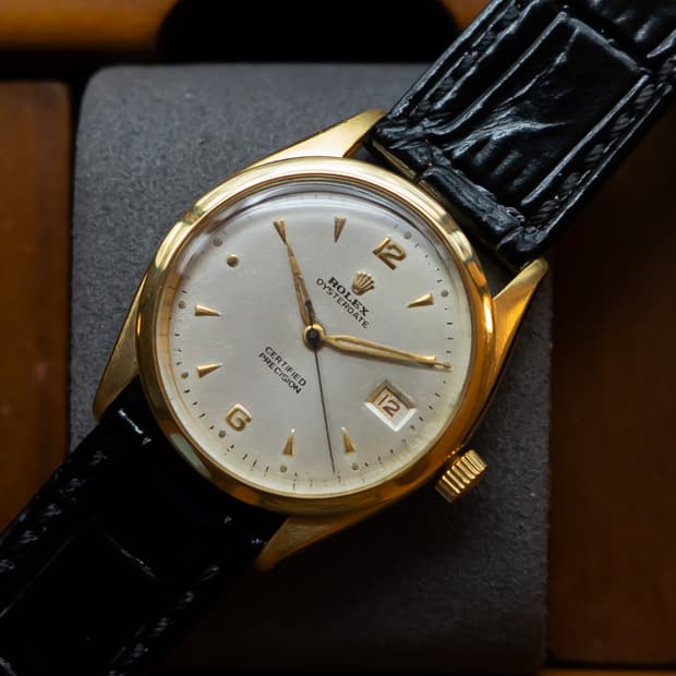 롤렉스 오이스터 데이트 프리시전 6294 수동 빈티지 시계