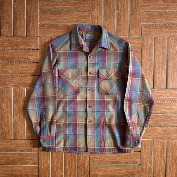 70’s Pendleton usa plaid board shirts