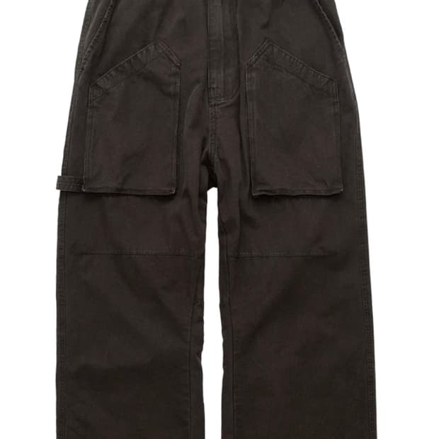 (2) 폴리테루 페인터 파자마 팬츠 브라운 초판