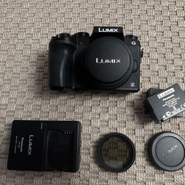 파나소닉 루믹스 G7미러리스 카메라