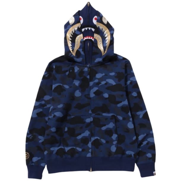 베이프 더블 샤크 네이비