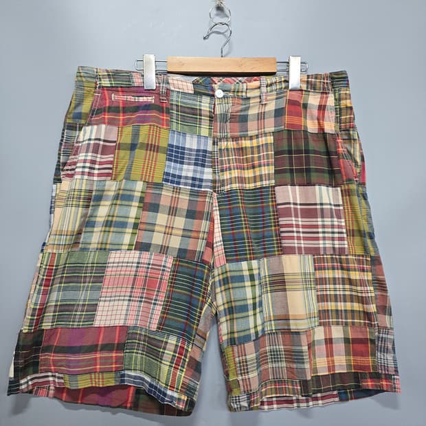 폴로 랄프로렌 Polo 클래식핏 패치워크 반바지 36