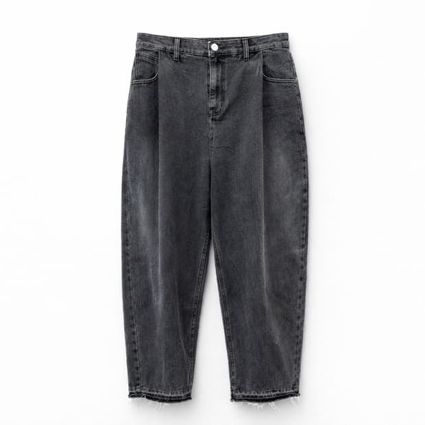 DNSR 흑청 데님 청바지