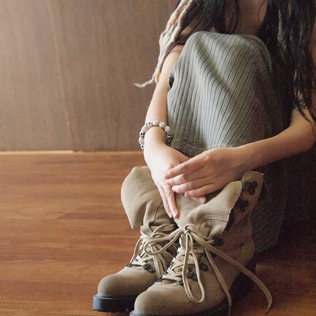 5351 pour les hommes 컴뱃부츠