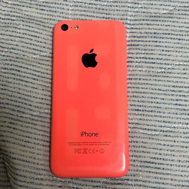 아이폰 5C 코랄