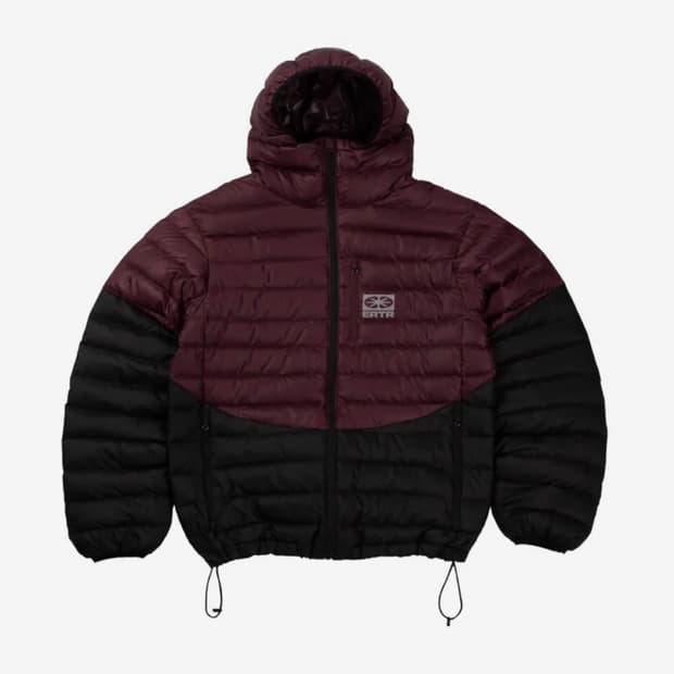 이알티알 패딩 Two-tone Light Down Jacket Purpl