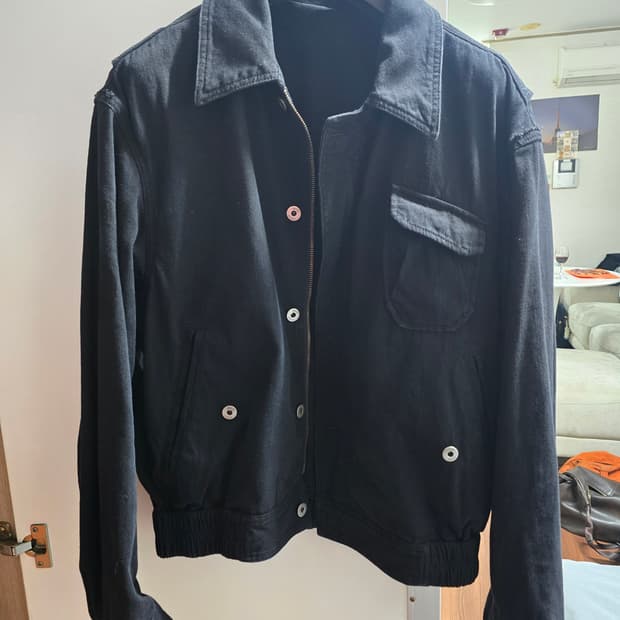 쿠어 바이오 워시드 M-51 자켓 (워시드블랙)