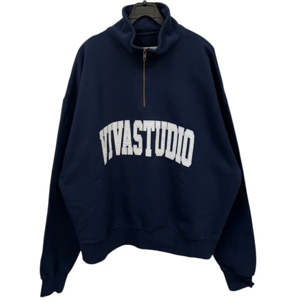 비바스튜디오 반집업 맨투맨