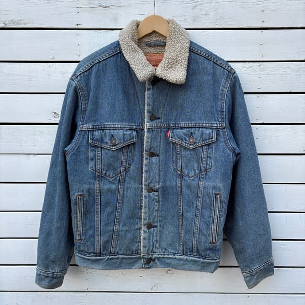 Levi’s 리바이스 데님 쉐르파 자켓