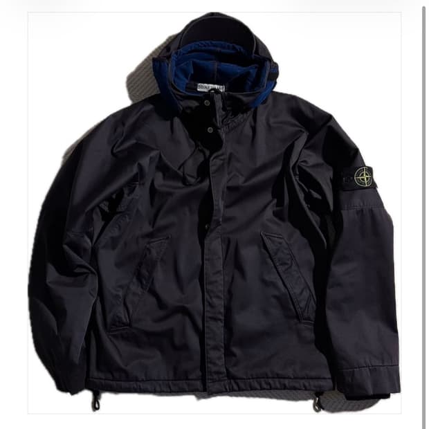 스톤아일랜드 riot mask jaket