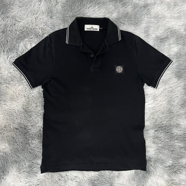 [S급/정품] 스톤아일랜드 슬림핏 카라티