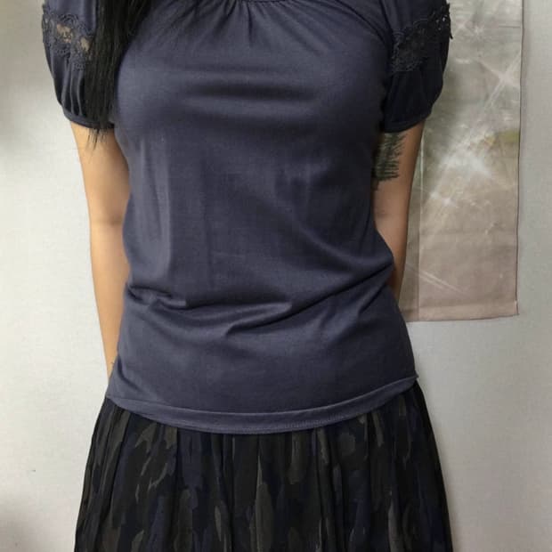 Navy top